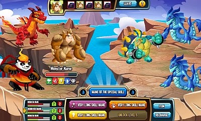 monster legends joc facebook