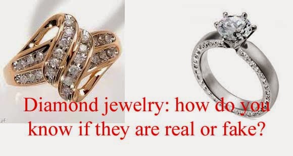 Diamond jewelry: how do you know if they are real or fake? | makeup tricks