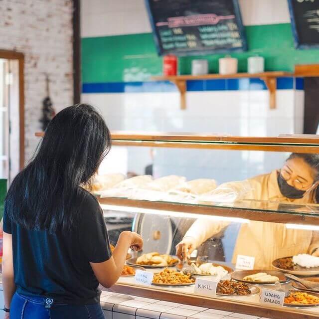 Sensai toel-toel warung layar sentuh  pesan makanan - Foto Instagram warunglayarsentuhjogja