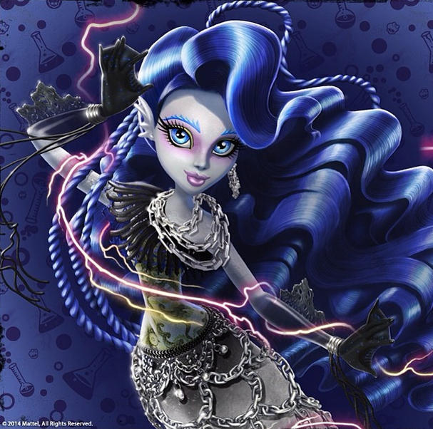 Monster High Estaciones Sirena Von Boo