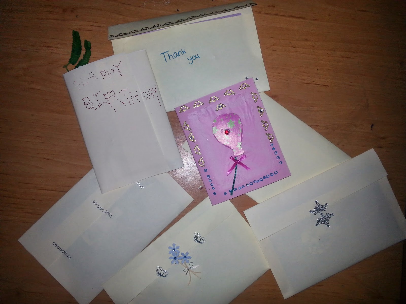 Budding Artists Scrap Booking Cards with the theme "Celebration"