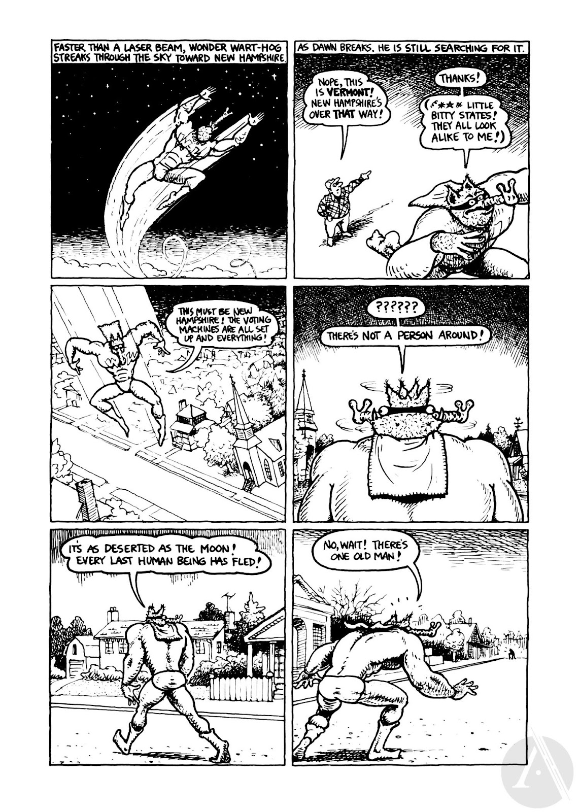 Wonder Wart-hog and the Nurds of November issue Full - Page 21