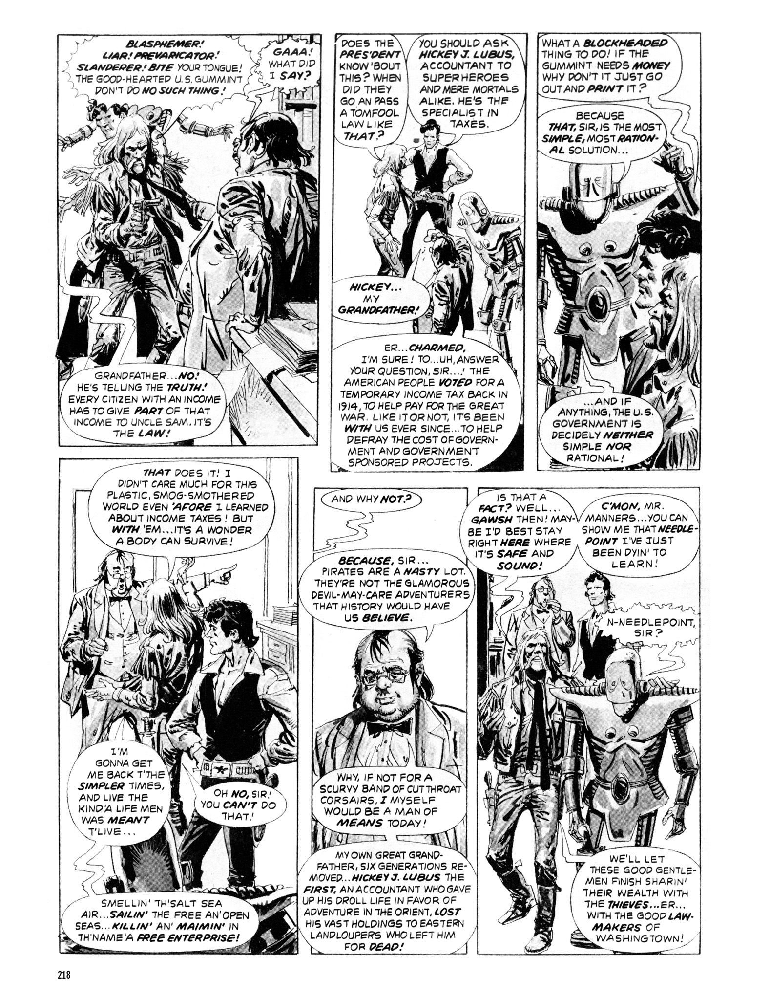 Read online Eerie Archives comic -  Issue # TPB 20 - 218