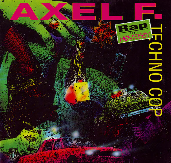 Techno Cop Ft Homeboy Axel F Rap (1992 Germany) [12'']