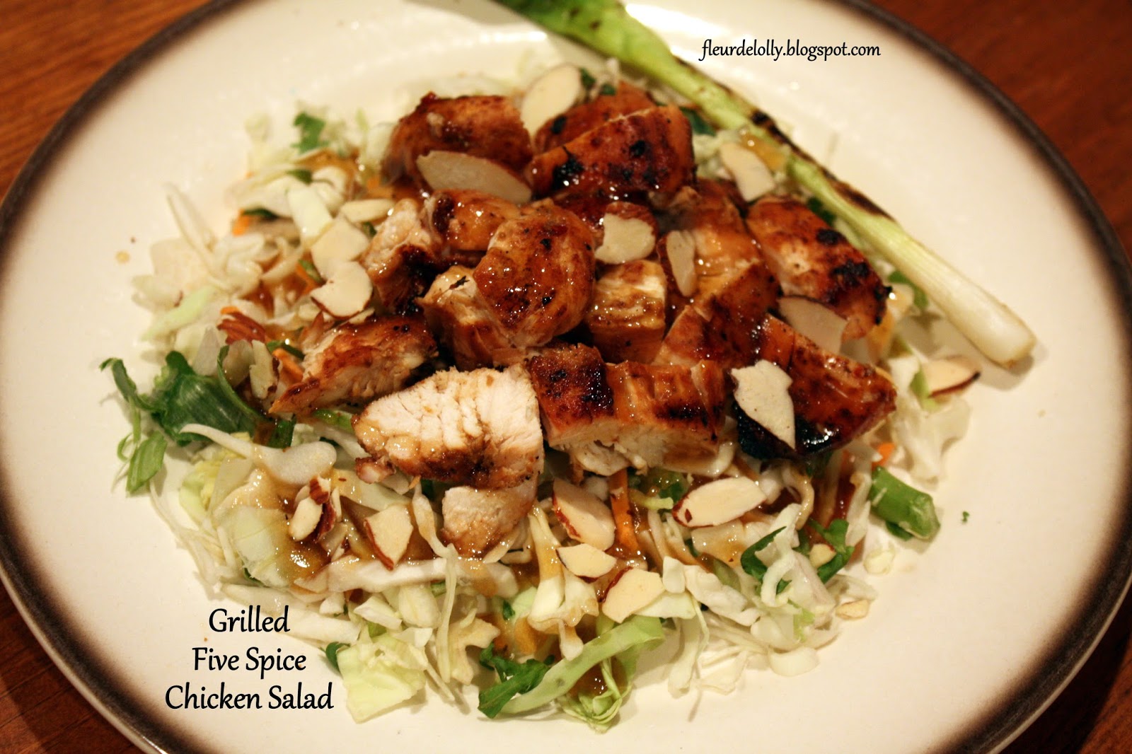 Fleur de Lolly Grilled Five Spice Chicken Salad