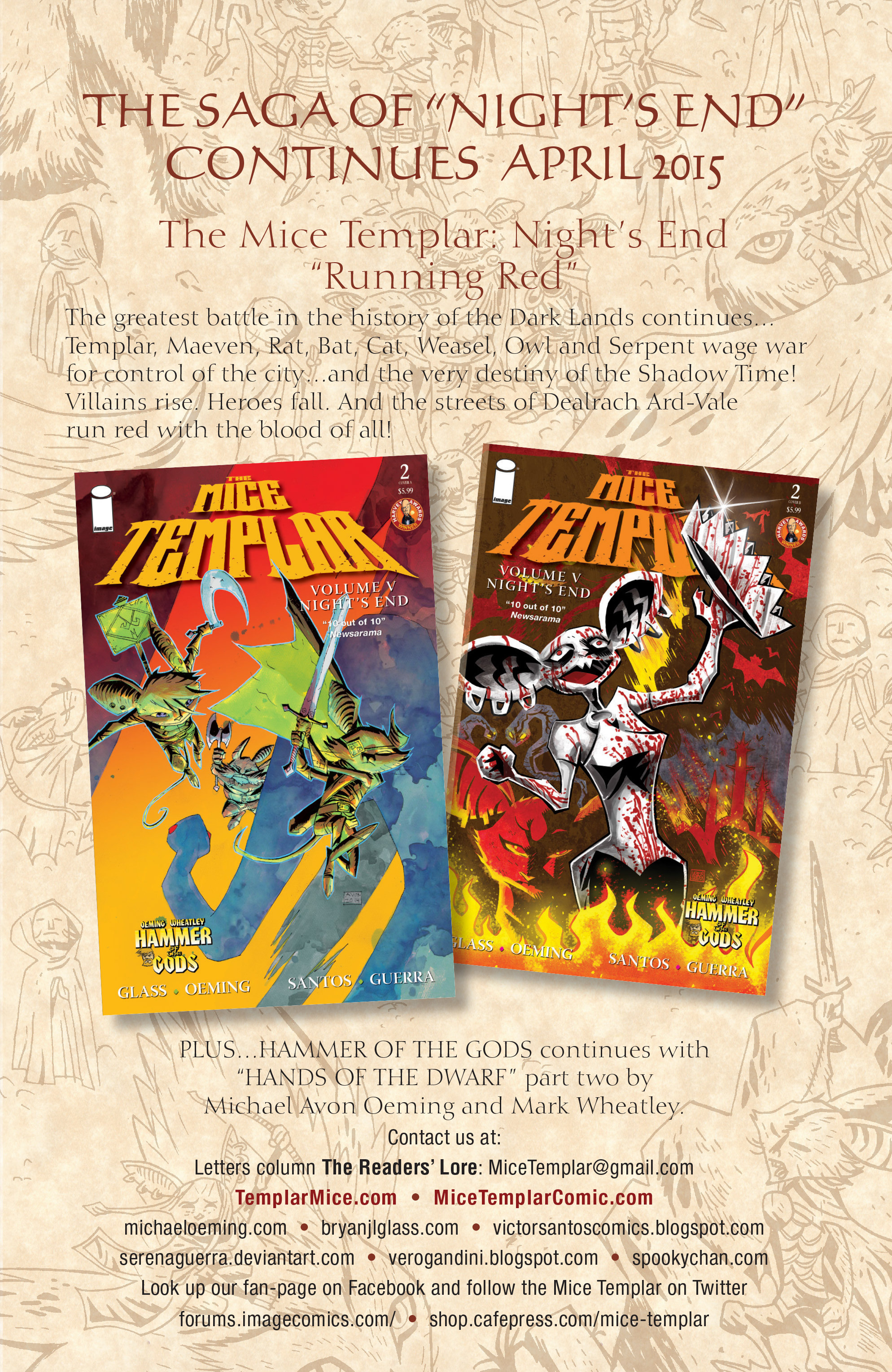Read online The Mice Templar Volume 5: Night's End comic -  Issue #1 - 29