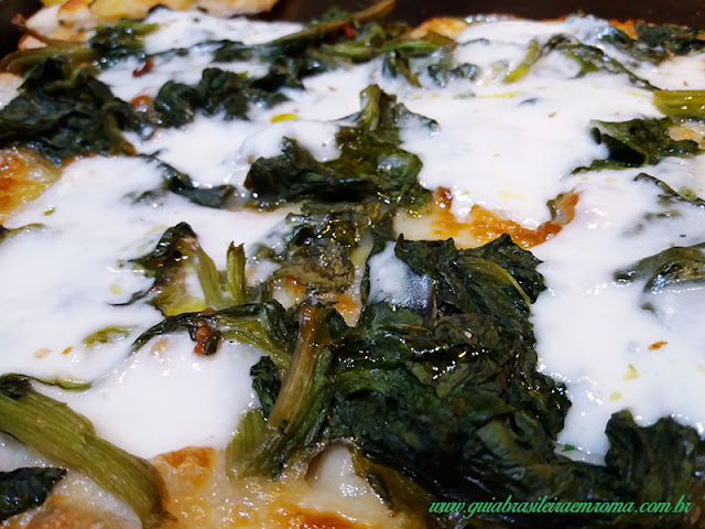 A melhor pizzeria quilo de Trastevere pizzas trastevere roma verdura queijo - A melhor pizzeria quilo de Trastevere