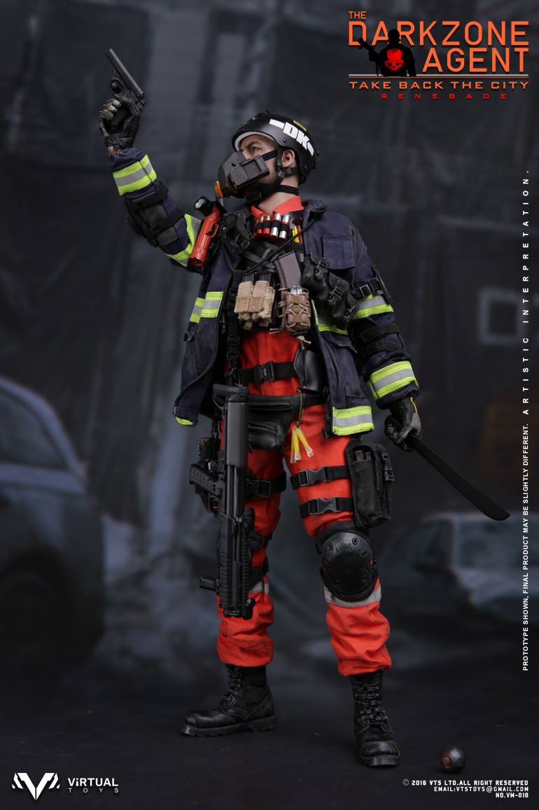 Renegade Male Figure Model Toy Vts Toys Vm 018 1 6 Scale The