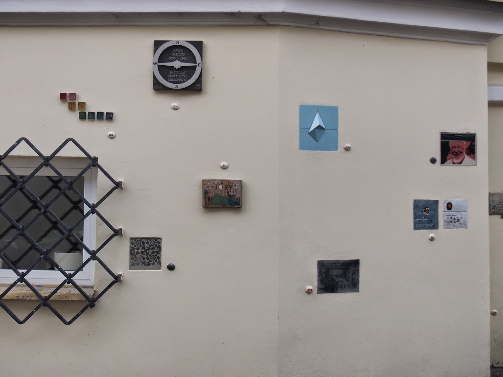 Litteratu street in Vilnius, Lithuania