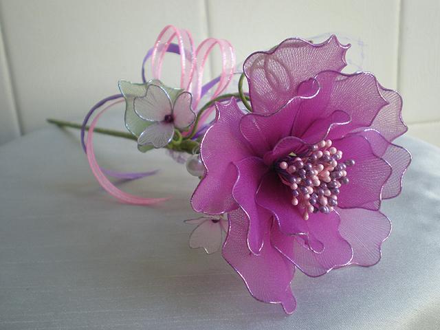 Syila's Craft Collection: bunga pahar
