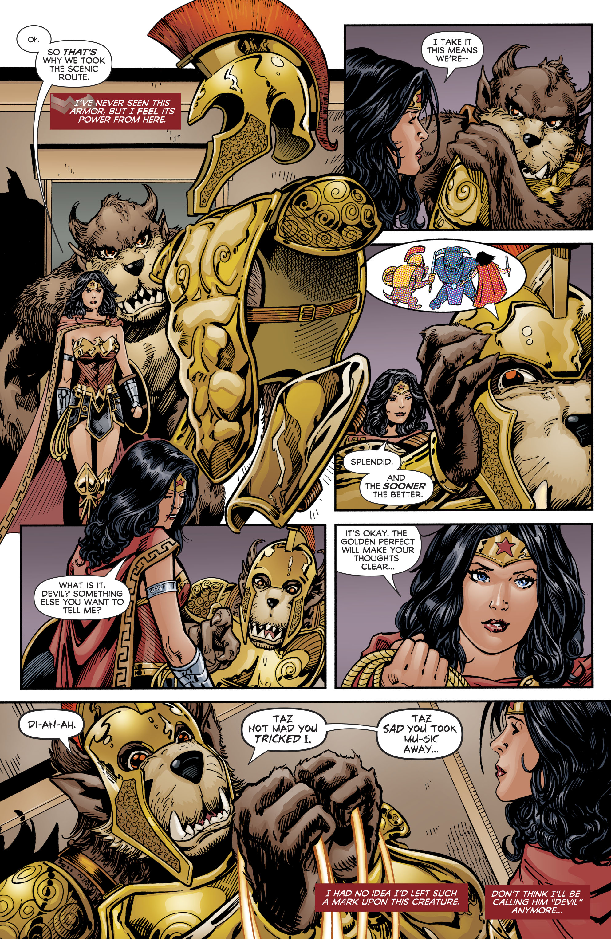 Read online Wonder Woman/Tasmanian Devil Special comic -  Issue # Full - 22