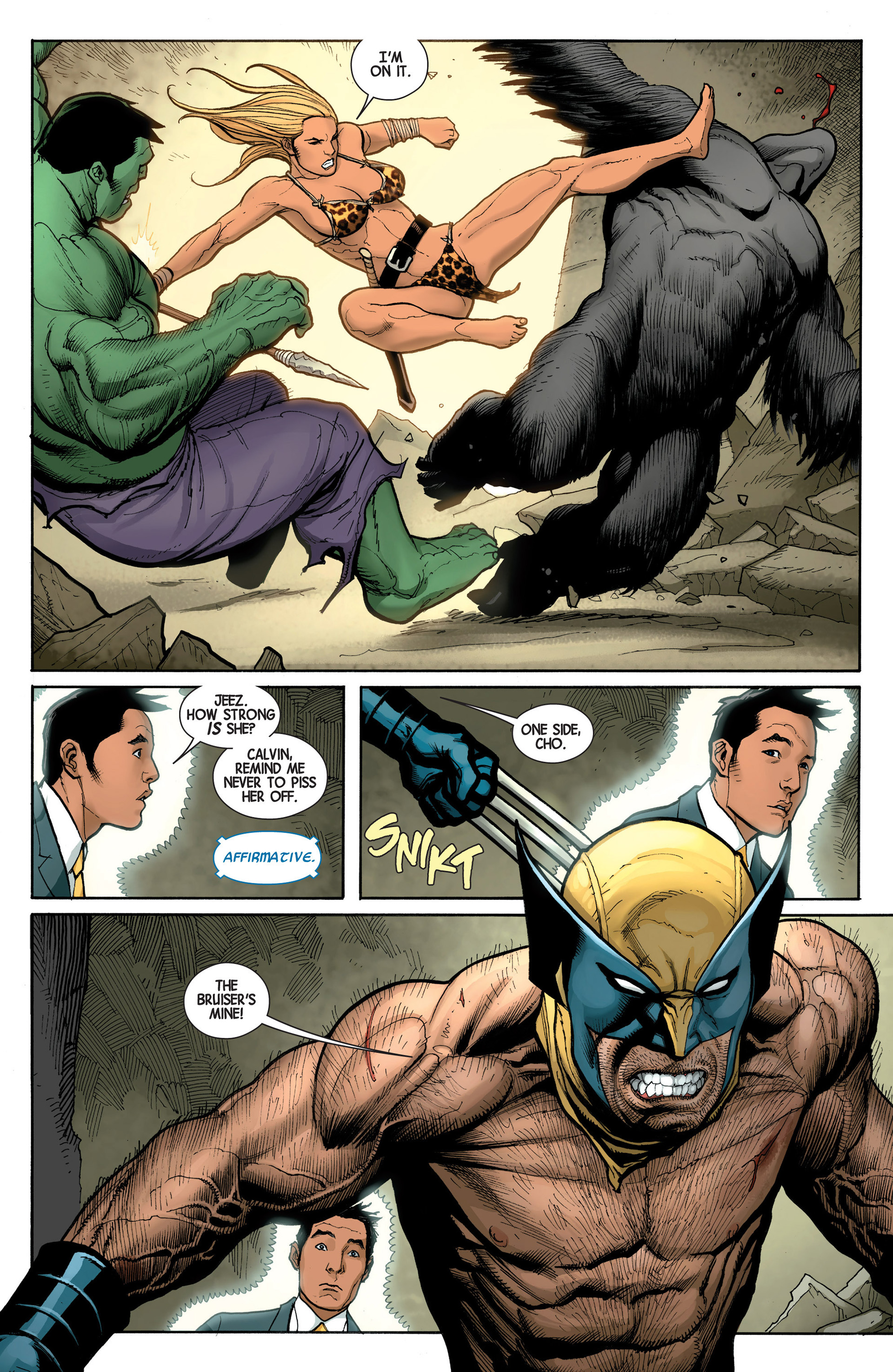 Read online Savage Wolverine comic -  Issue #5 - 8