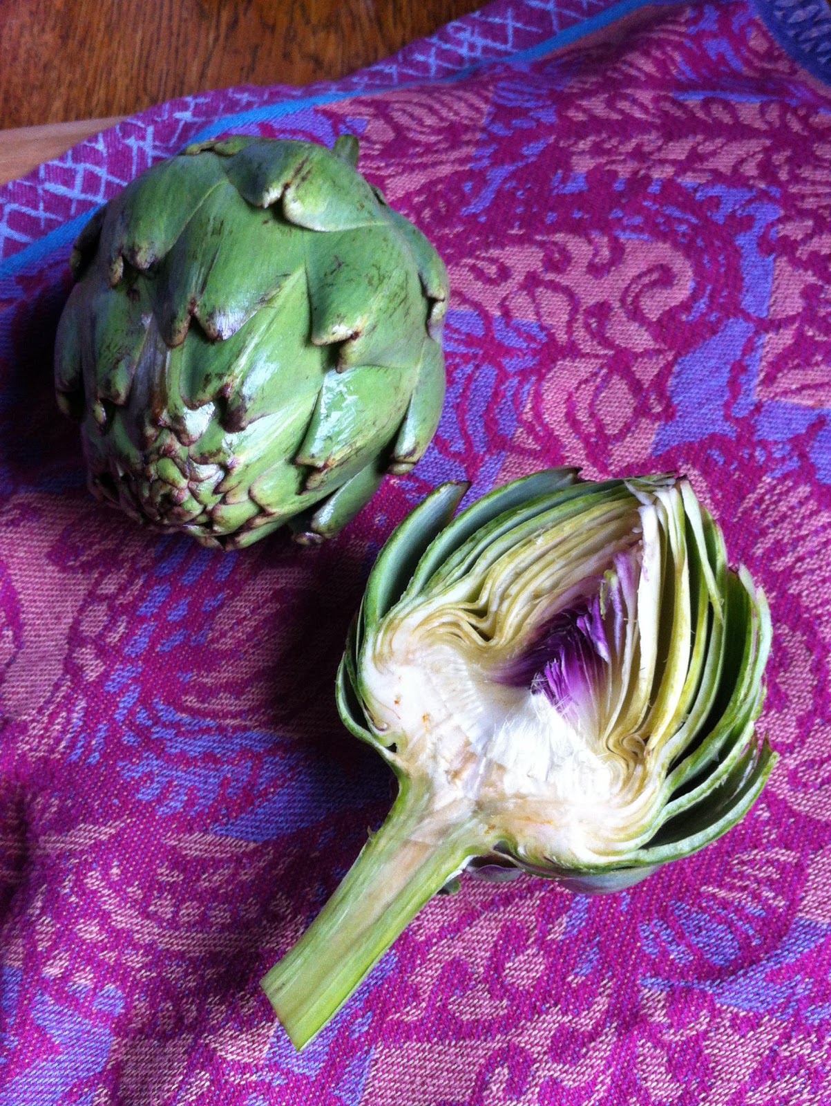 Feeding Bébé Give Your Heart to Baby Artichoke Purée