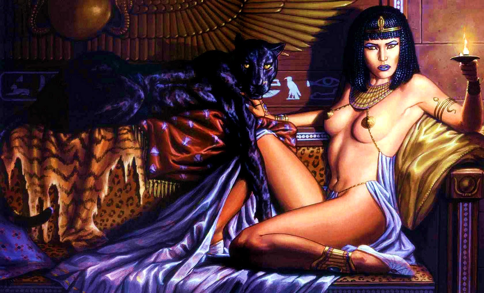 Cleopatra on the Horus Throne.