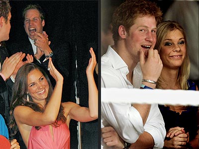Prince Harry and Kate Meddelton ~ Fashion And Styles