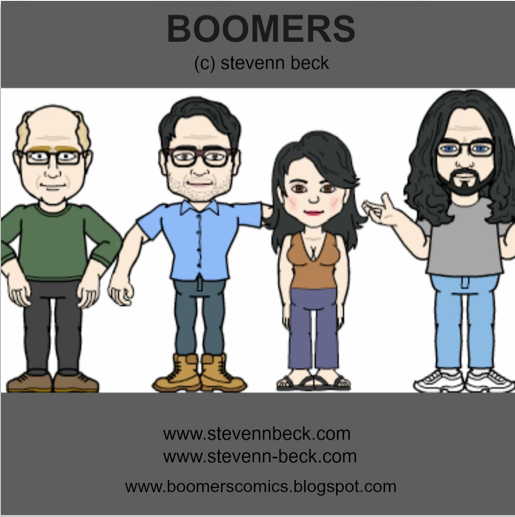 Stevenn Beck's "BOOMERS" Comic Strip