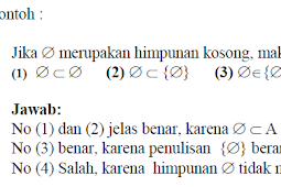 Teori Dasar Himpunan Dan Beberapa Referensi Soal