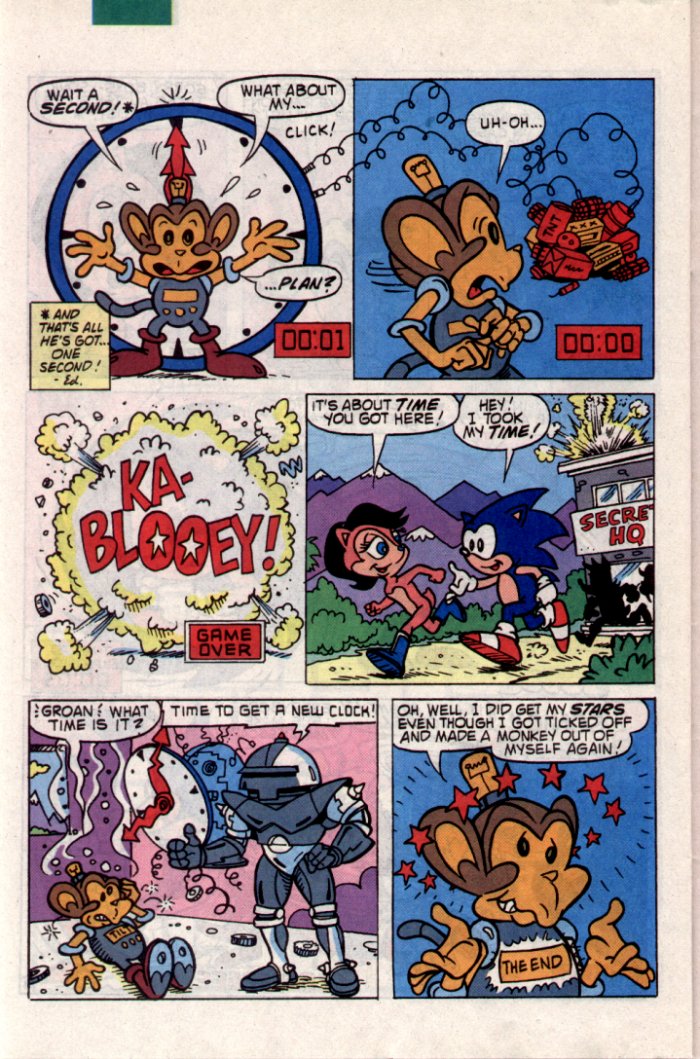 Read online Sonic The Hedgehog comic -  Issue #11 - 18