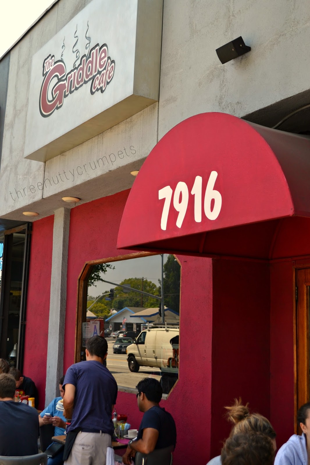 Three Nutty Crumpets The Griddle Cafe