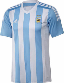 アルゼンチン代表 2015年ユニフォーム-ホーム