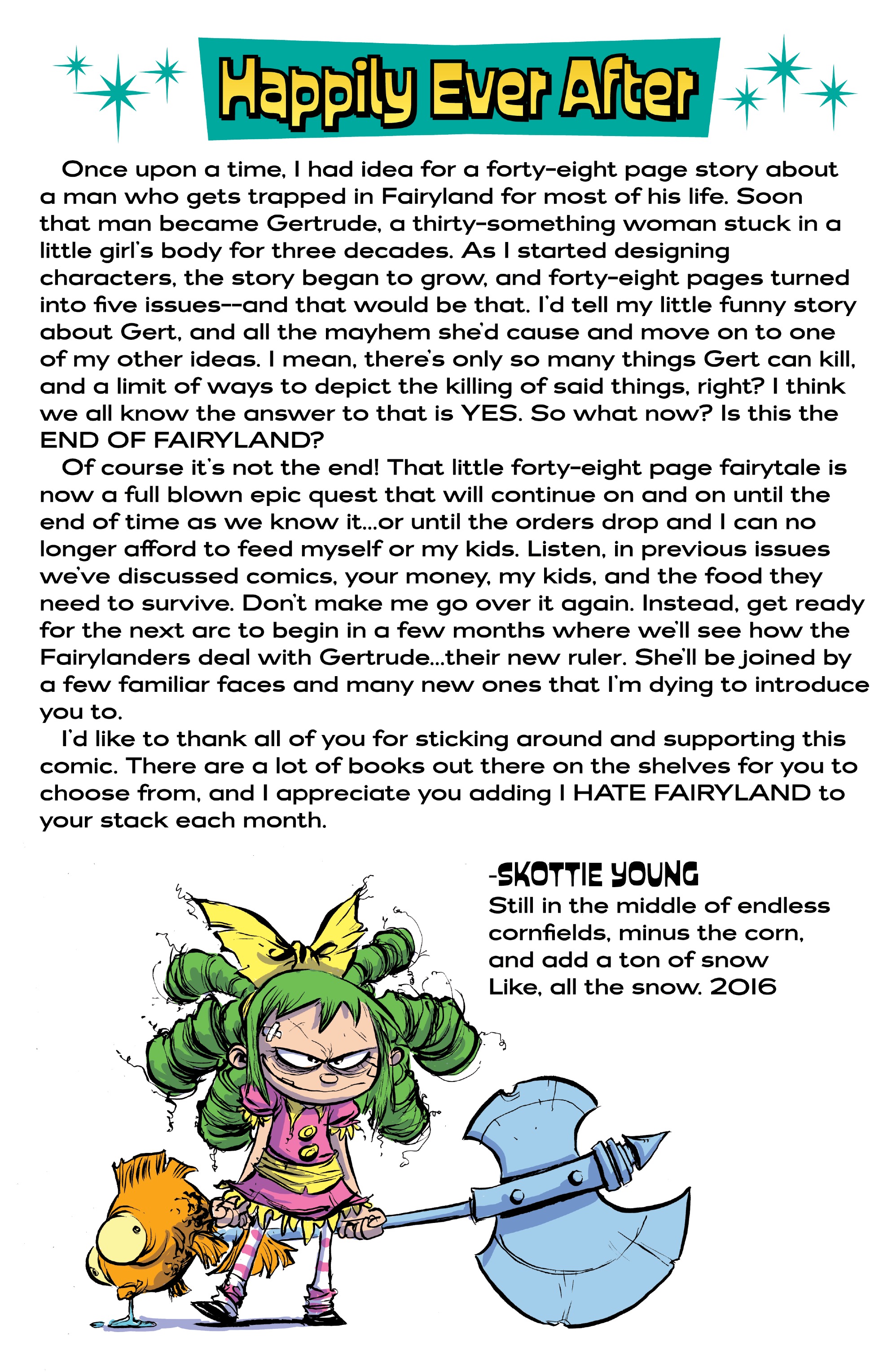 Read online I Hate Fairyland comic -  Issue #5 - 22