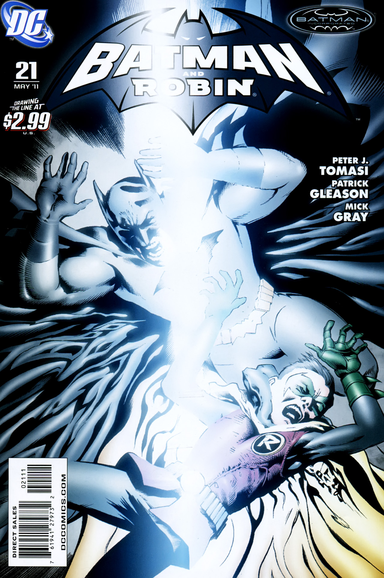 Read online Batman and Robin (2009) comic -  Issue #21 - 1