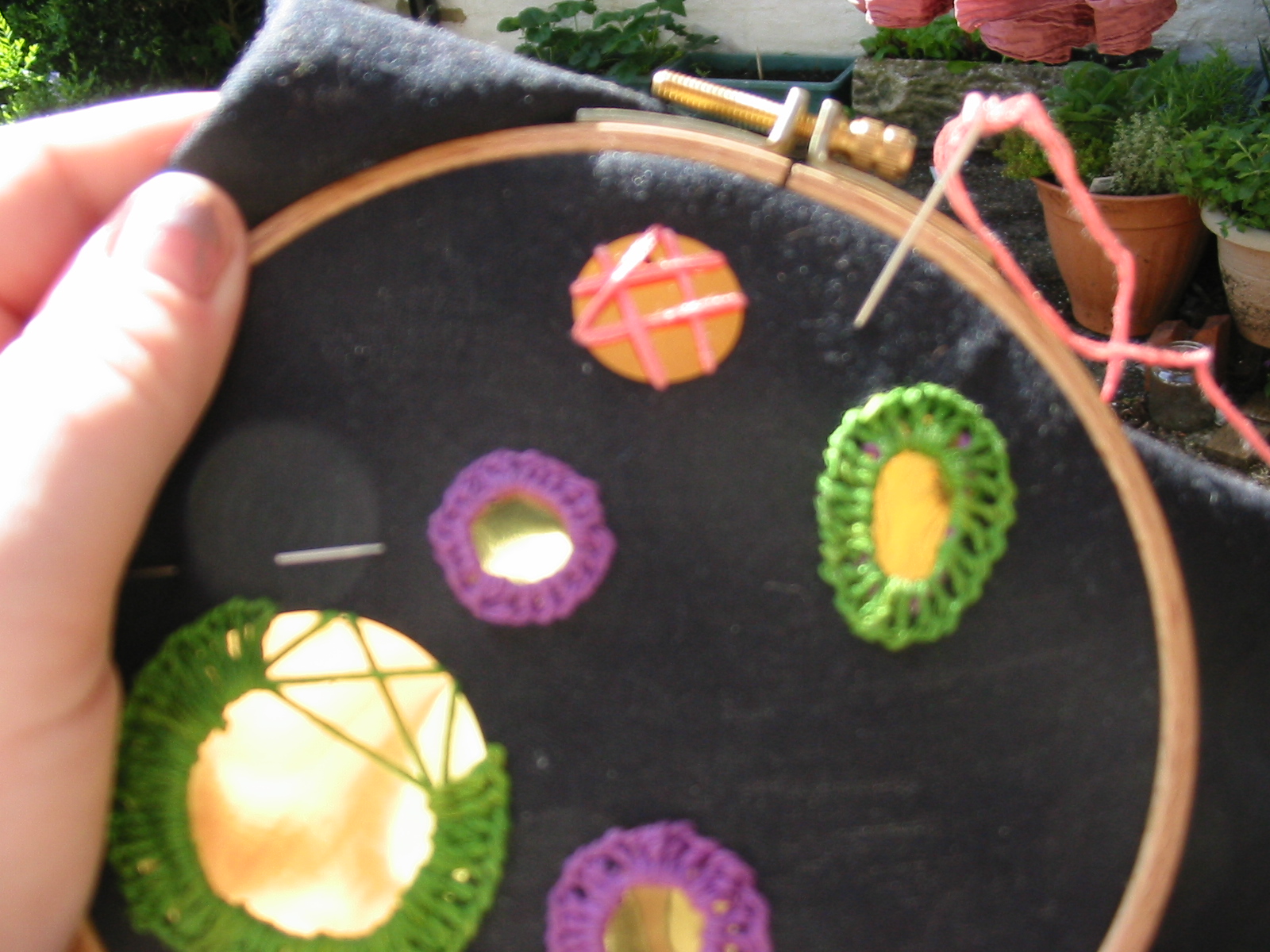 Bunny's Novel Cleansers: Tuesday Tutorials; Shisha Embroidery Stitches