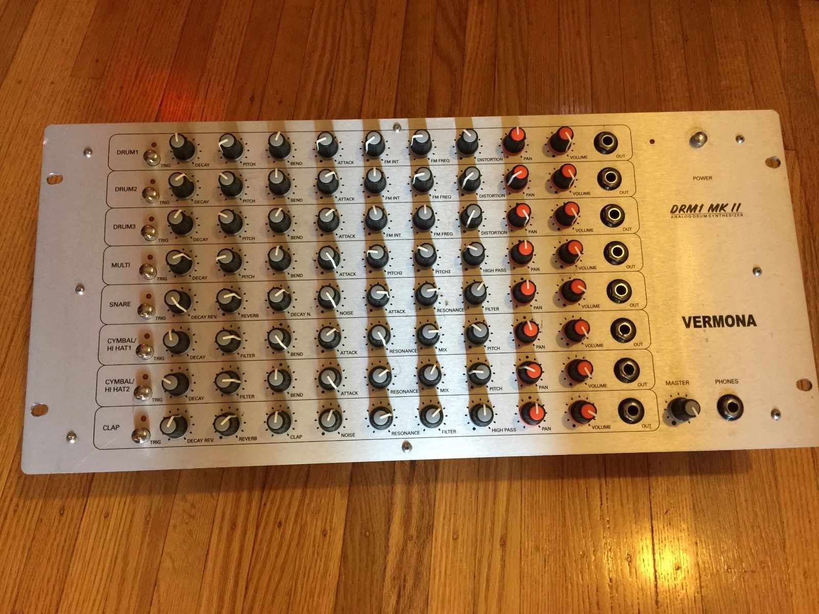 MATRIXSYNTH Vermona DRM1 MKII Analog Drum Synth Drum Machine