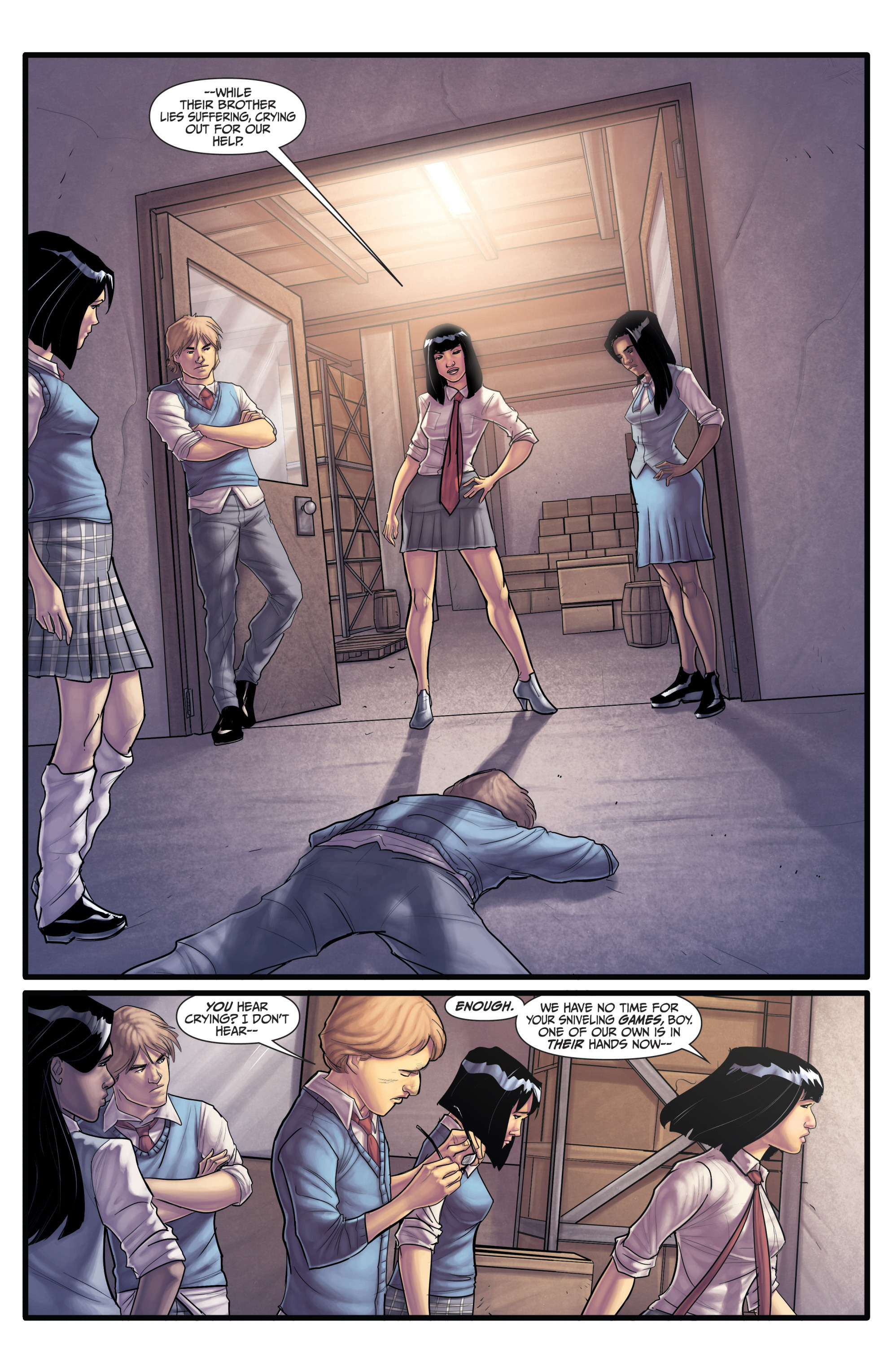 Read online Morning Glories comic -  Issue # _TPB 4 - 87