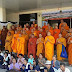 27-02-60 คณะสงฆ์จ.มหาสารคามรวมตัวกัน ณ ศาลากลางจังหวัดเพื่อขอบิณฑบาต #ม44 #ยกเลิกม44 #ธรรมกาย