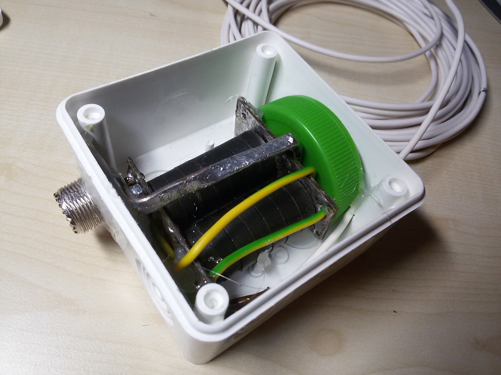 Трансформатор с объемным витком для антенны своими руками - фото