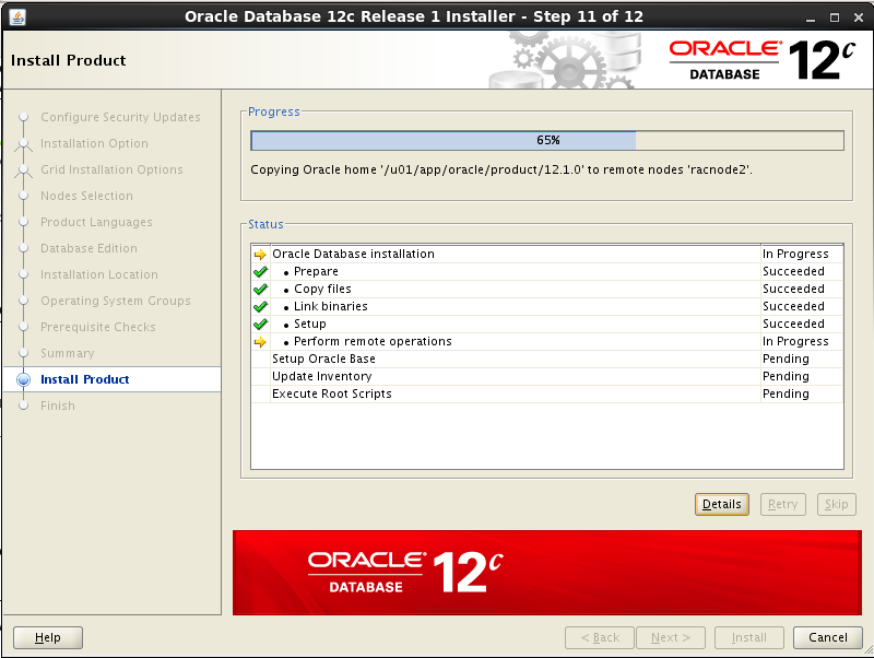 Database Installation and Setup - RAC 12c Setup Step by Step on Oracle ...
