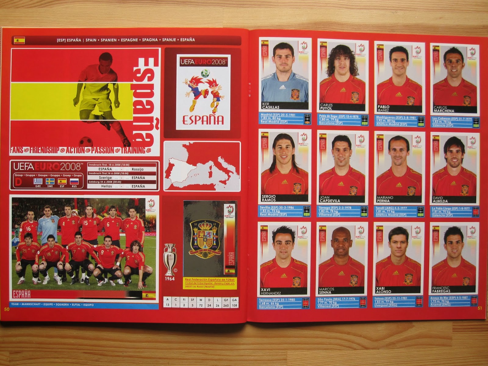 Panini Euro 2008 stickers full set 20 Extra Stickers Switzerland P1 P20 MINT 