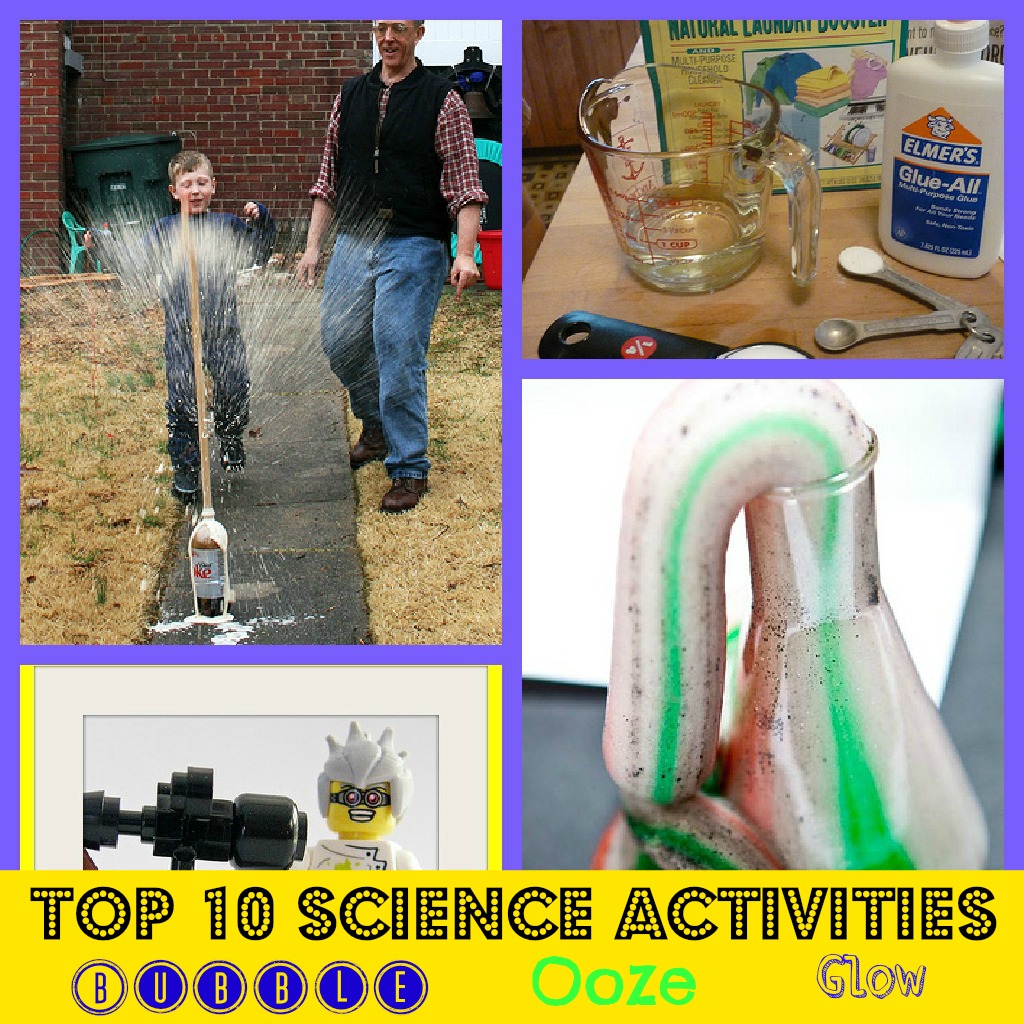 Joyful Socks Mom Top 10 Science Activities That Bubble, Ooze and Glow