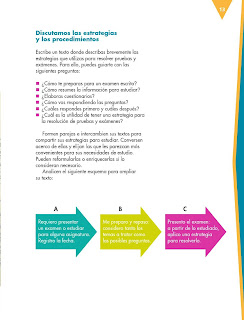 Apoyo Primaria Español 6to Grado Bloque I lección 1 Elaborar guías de autoestudio para la resolución de exámenes 