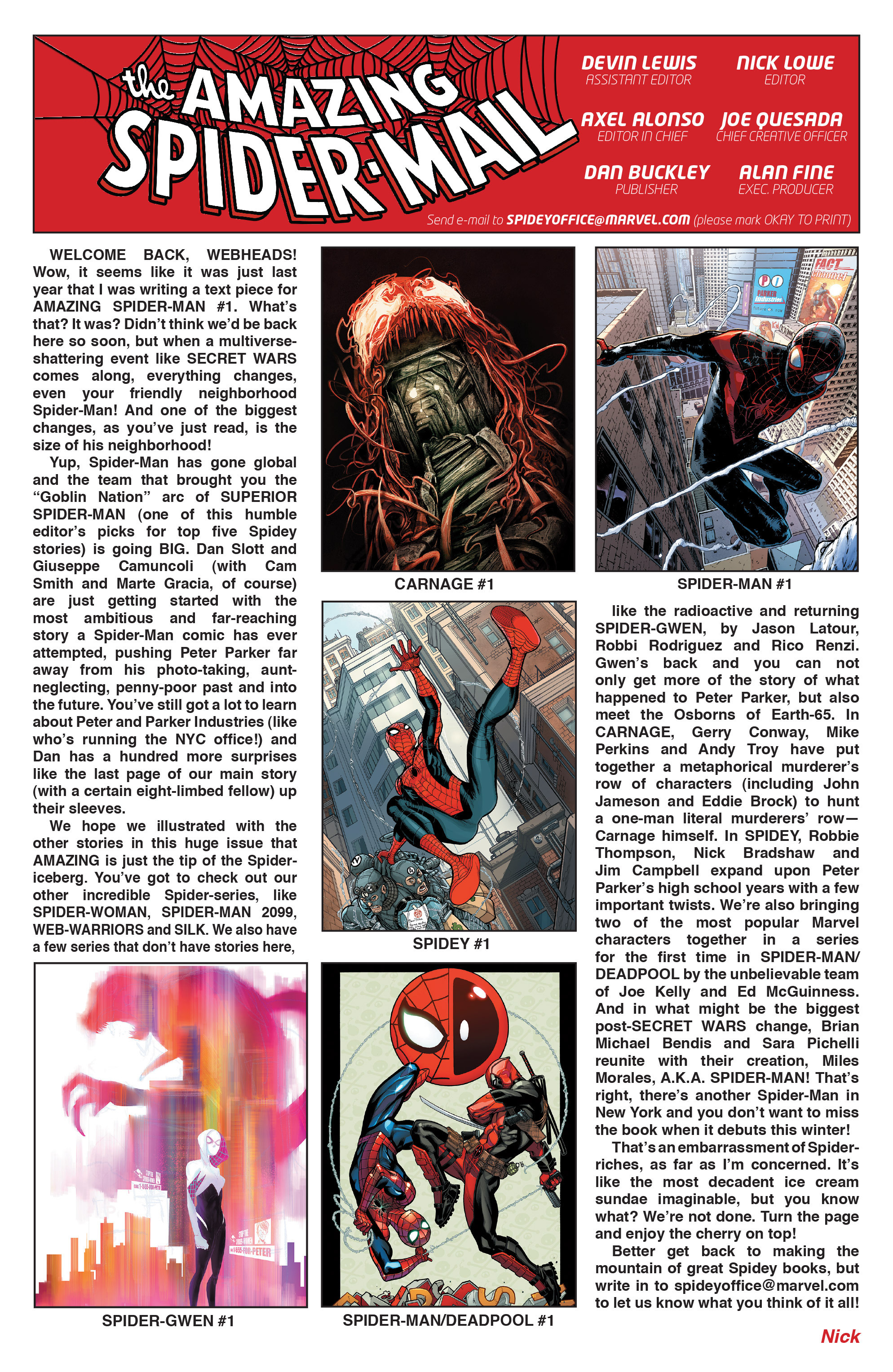 Read online The Amazing Spider-Man (2015) comic -  Issue #1 - 60