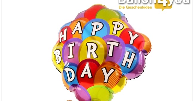 Geschenkballon zum Geburtstag | Ballon4you - Hier finde ich mein Geschenk