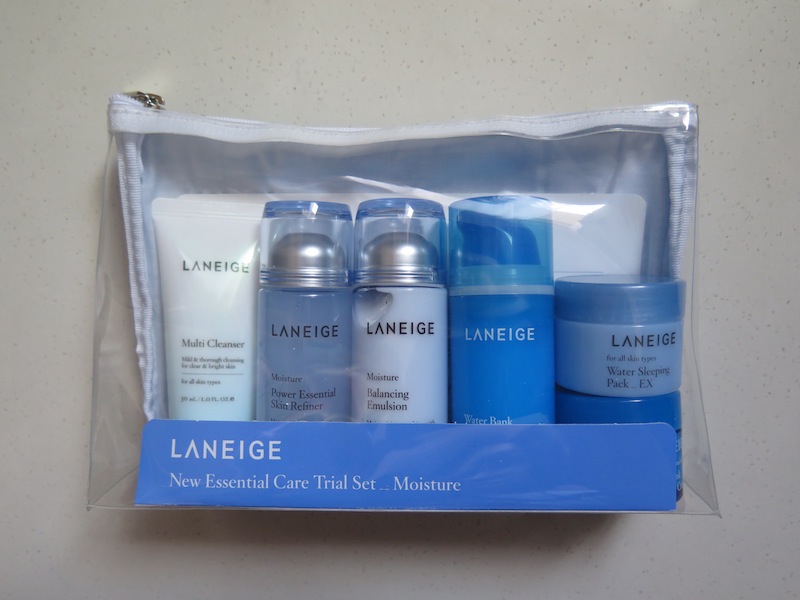 The Blackmentos Beauty Box Review Laneige Moisture New Essential Care