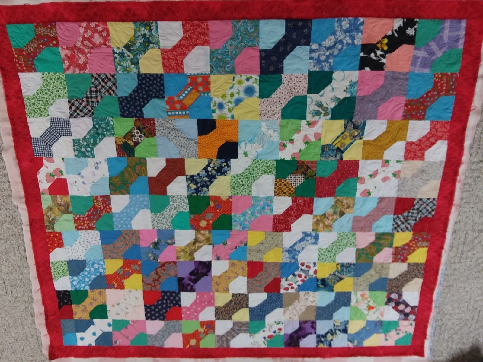 Down To Sew Marty's Vintage Bow Tie Quilt