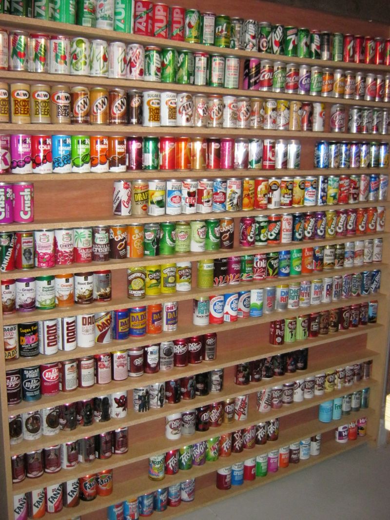 Soda Can Collection August 2012