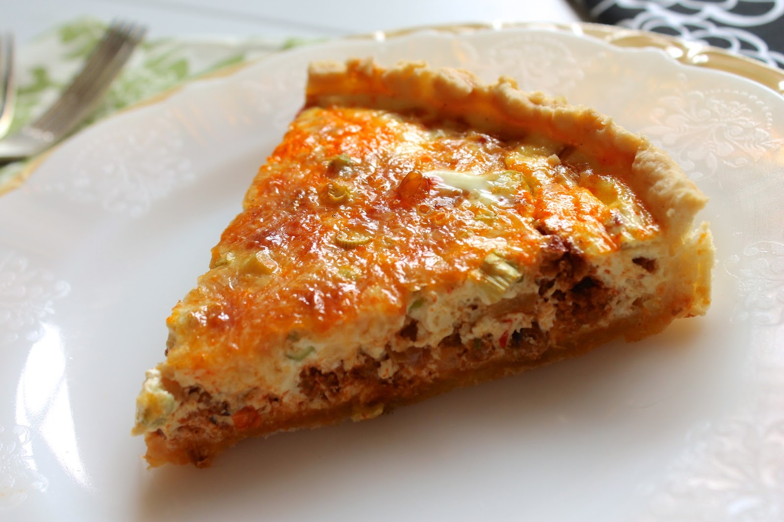 The Cooking Actress Mexican Style QuicheGuest Post with Stephie of