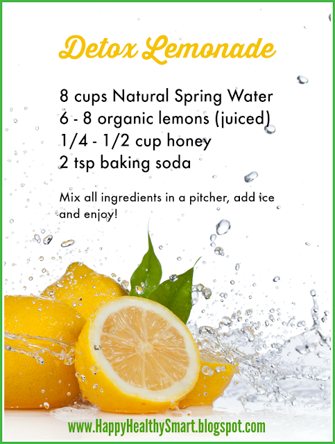 happy healthy smart : 20 Reasons to Drink Lemon Water Every Day