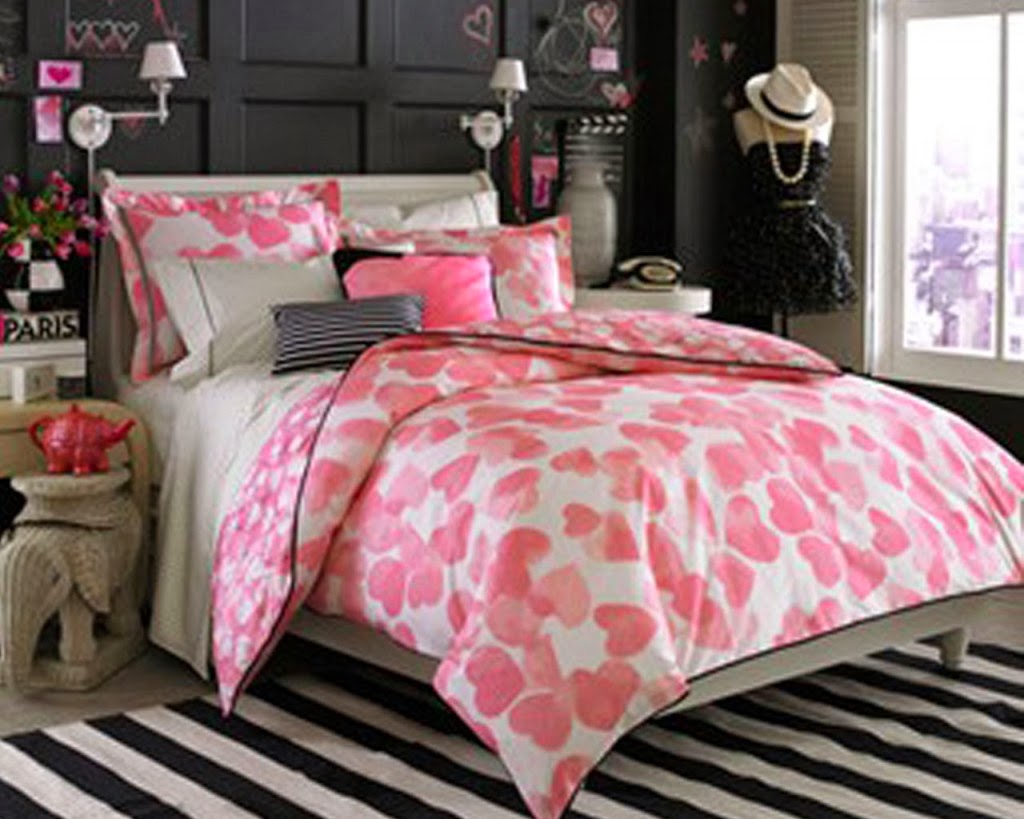 Dormitorios en negro y rosa - Ideas para decorar dormitorios