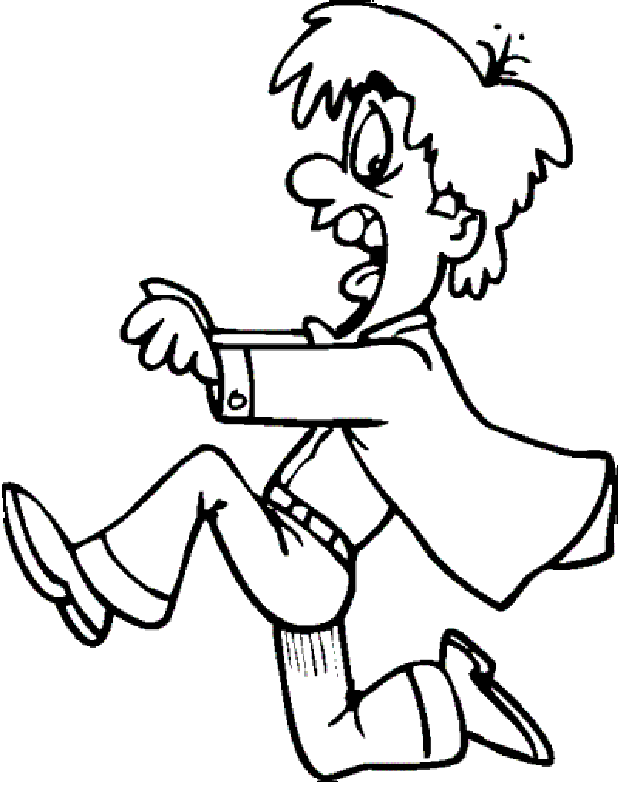 dibujos y colorear: colorear a personajes