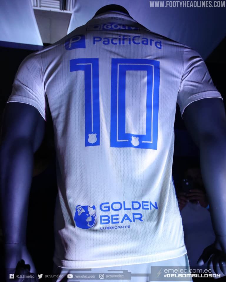 Camiseta Titular Nueva Camiseta De Emelec 2019 Adidas Ecuador