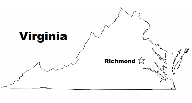 Virginia Coloring Page Coloring Pages