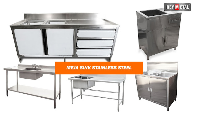 Kitchen Set Stainless Steel di Jogja