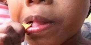 Budak suka makan mancis