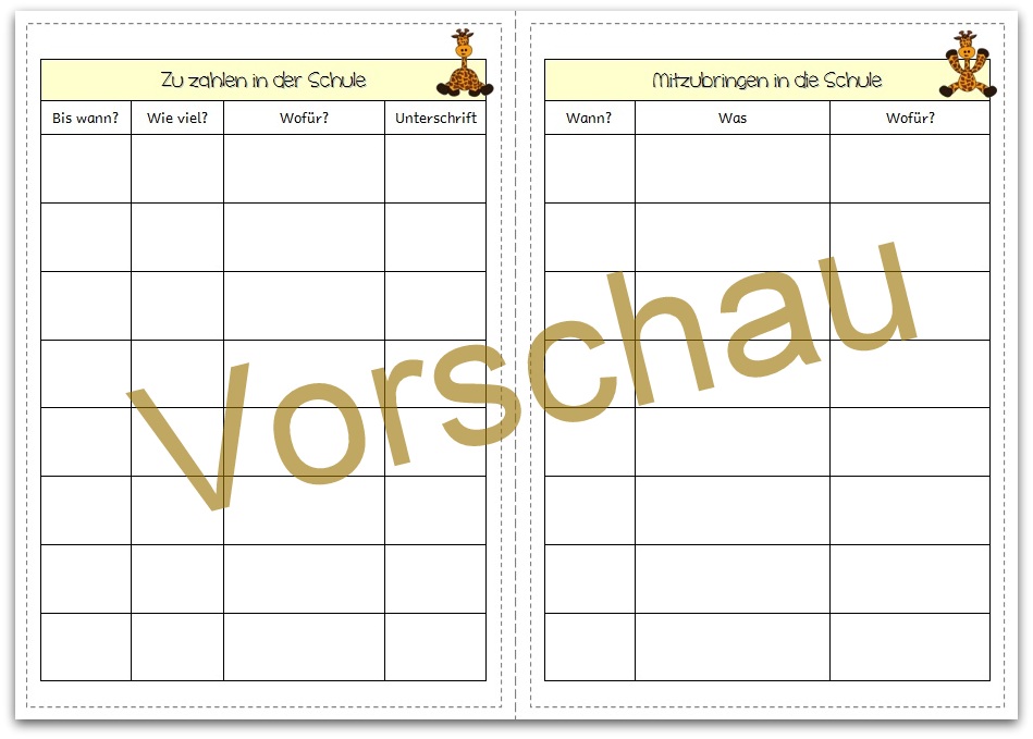 Endlich Pause?!: Hausaufgabenheft