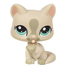Littlest Pet Shop 3-pack Scenery Cat (#1472) Pet